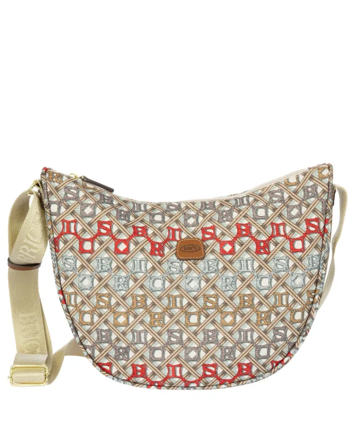 Bric's Borsa leggera in nylon X-Collection Beige/Multicolor