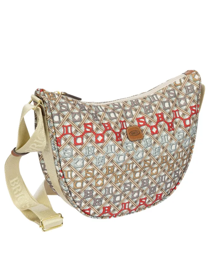 Bric's Borsa leggera in nylon X-Collection Beige/Multicolor