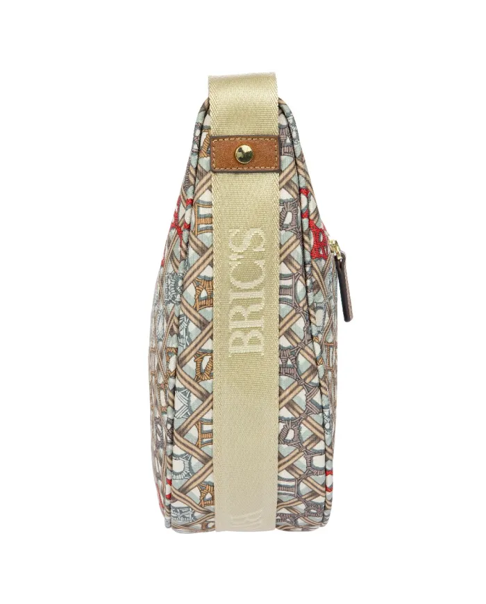 Bric's Borsa leggera in nylon X-Collection Beige/Multicolor