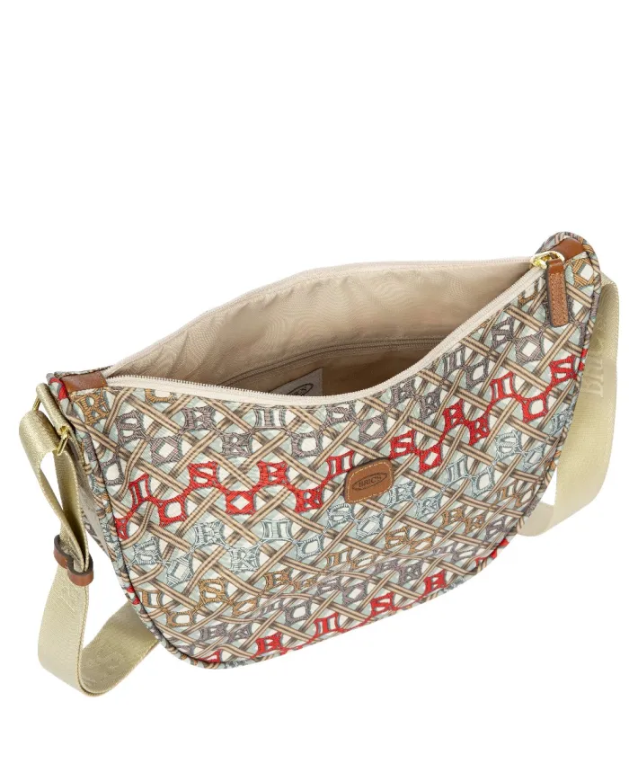 Bric's Borsa leggera in nylon X-Collection Beige/Multicolor