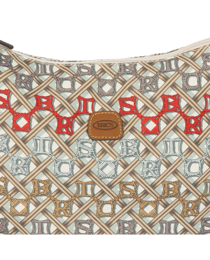 Bric's Borsa leggera in nylon X-Collection Beige/Multicolor