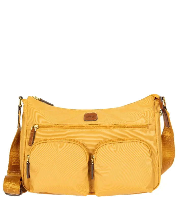 Bric's Borsa leggera in nylon X-Collection Giallo