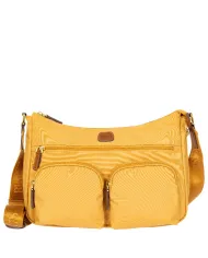 Bric's Borsa leggera in nylon X-Collection Giallo