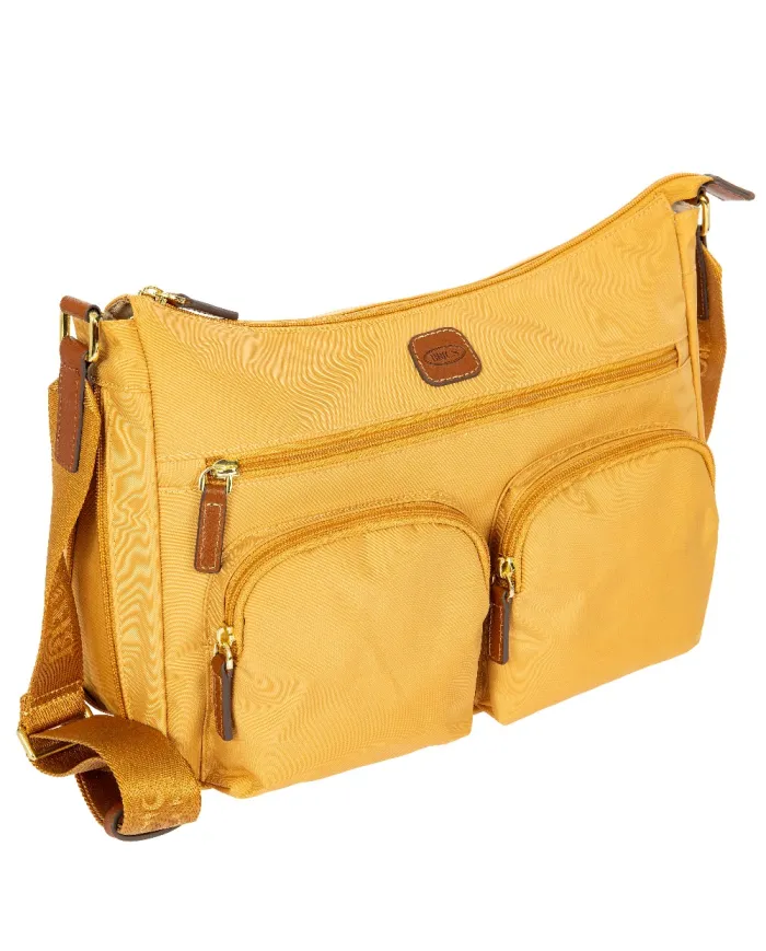 Bric's Borsa leggera in nylon X-Collection Giallo