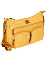 Bric's Borsa leggera in nylon X-Collection Giallo
