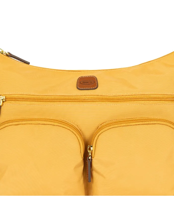 Bric's Borsa leggera in nylon X-Collection Giallo