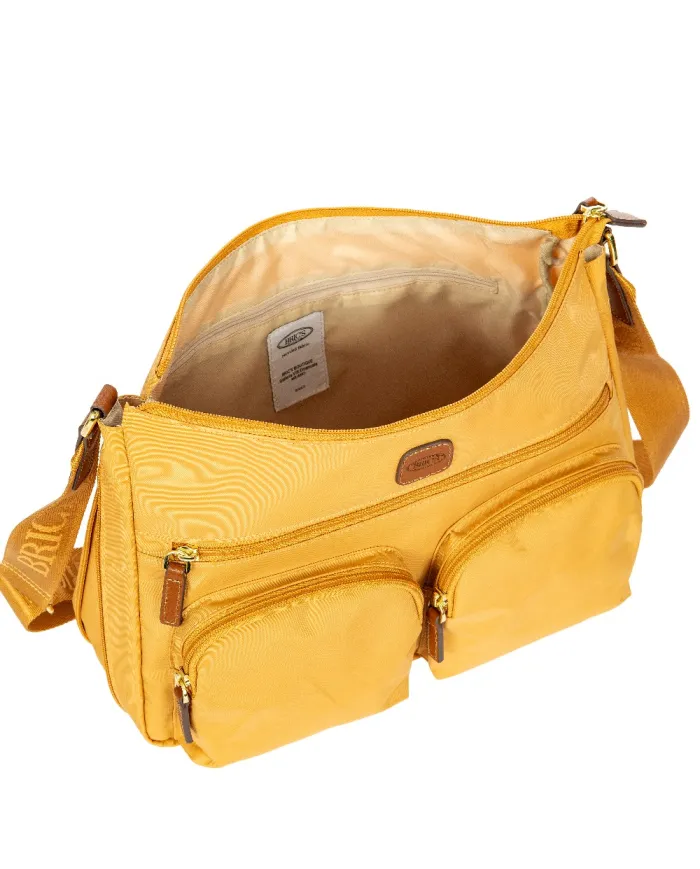 Bric's Borsa leggera in nylon X-Collection Giallo
