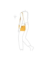 Bric's Borsa leggera in nylon X-Collection Giallo