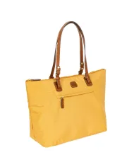 Bric's Borsa shopper in tessuto X-Collection Giallo