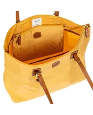 Bric's Borsa shopper in tessuto X-Collection Giallo