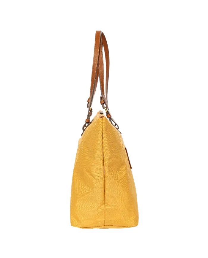 Bric's Borsa shopper in tessuto X-Collection Giallo