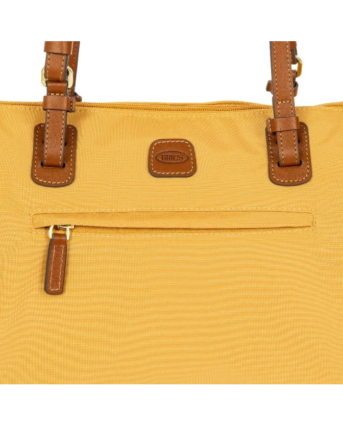 Bric's Borsa shopper in tessuto X-Collection Giallo