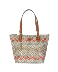 Bric's Borsa shopper media X-Collection Beige/Multicolor