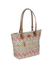 Bric's Borsa shopper media X-Collection Beige/Multicolor