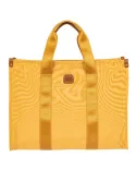 Bric's Borsa a tracolla in tessuto X Collection Giallo