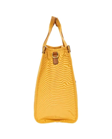 Bric's Borsa a tracolla in tessuto X Collection Giallo