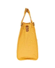 Bric's Borsa a tracolla in tessuto X Collection Giallo