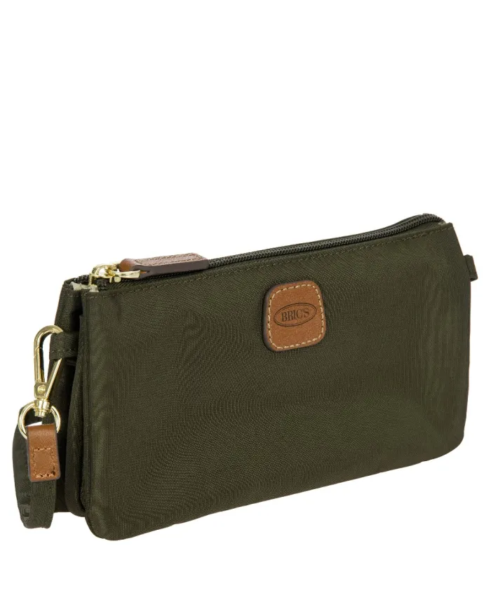 Bric's Pochette 3 tasche X-Collection Verde