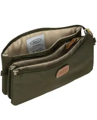 Bric's Pochette 3 tasche X-Collection Verde