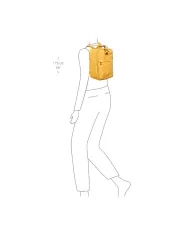 Bric's Zaino da viaggio X-Collection Giallo