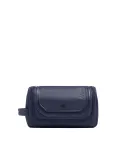 Piquadro Beauty case in tessuto e pelle Lyss Blu