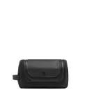 Piquadro Beauty case in tessuto e pelle Lyss Nero