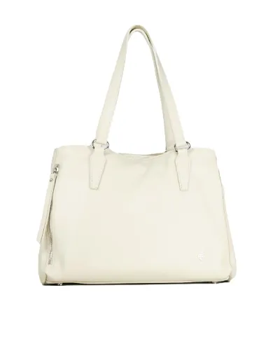 Caleidos Borsa grande in pelle Beige