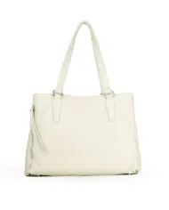 Caleidos Borsa grande in pelle Beige