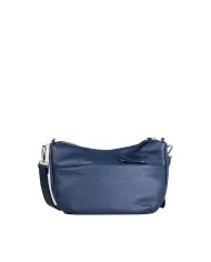 Caleidos Borsa bandoliera in pelle Blu