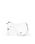 Caleidos Borsa bandoliera in pelle Bianco