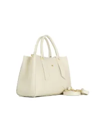 Caleidos Borsa a mano in pelle Beige