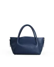 Caleidos Borsa a mano piccola in pelle Blu