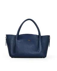 Caleidos Borsa a mano in pelle Blu