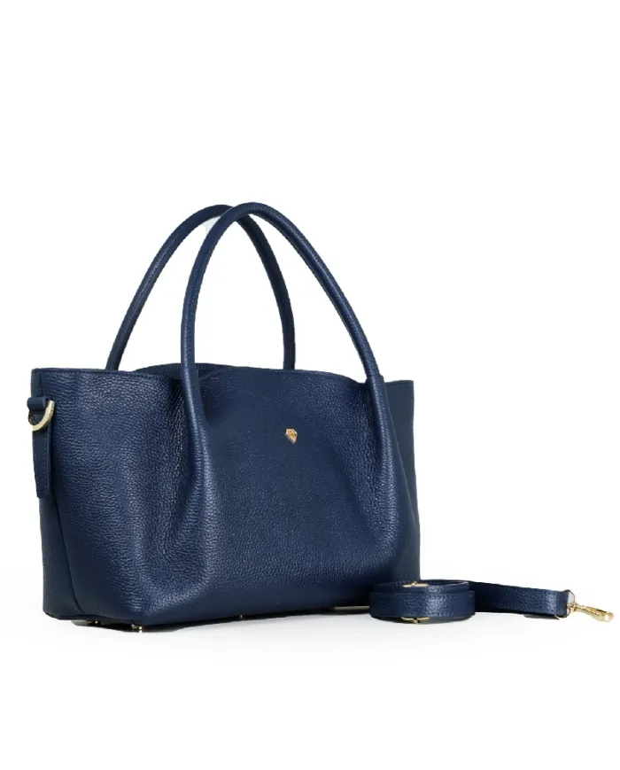Caleidos Borsa a mano in pelle Blu