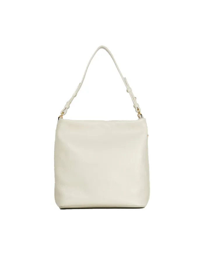 Caleidos Borsa a tracolla piccola in pelle Beige