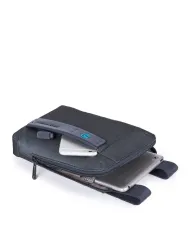 Piquadro Borsa uomo piccola in tessuto P16 Nero