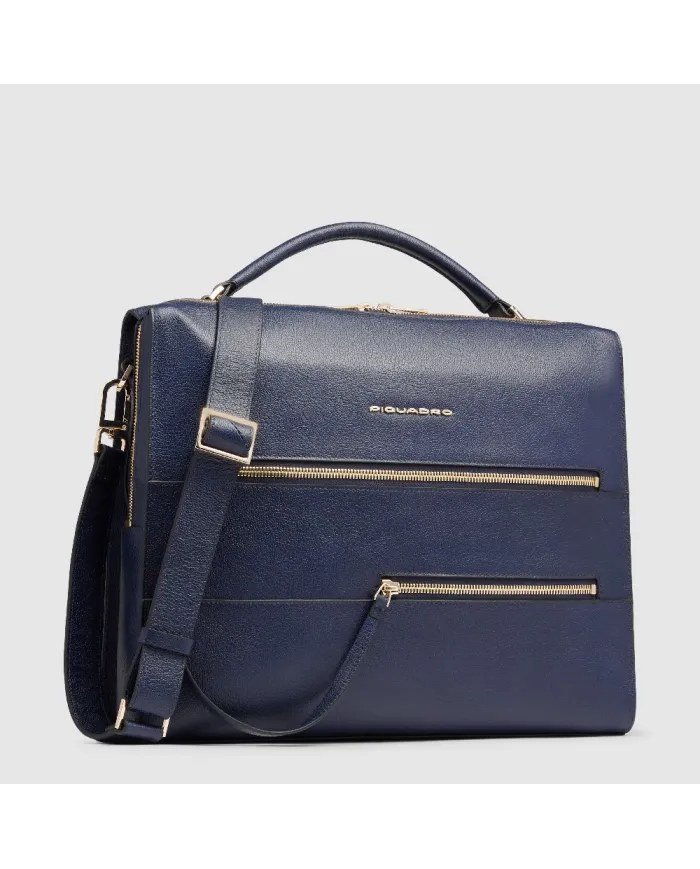 Piquadro Borsa Porta PC 14"CA6774W140 Patricia Blu