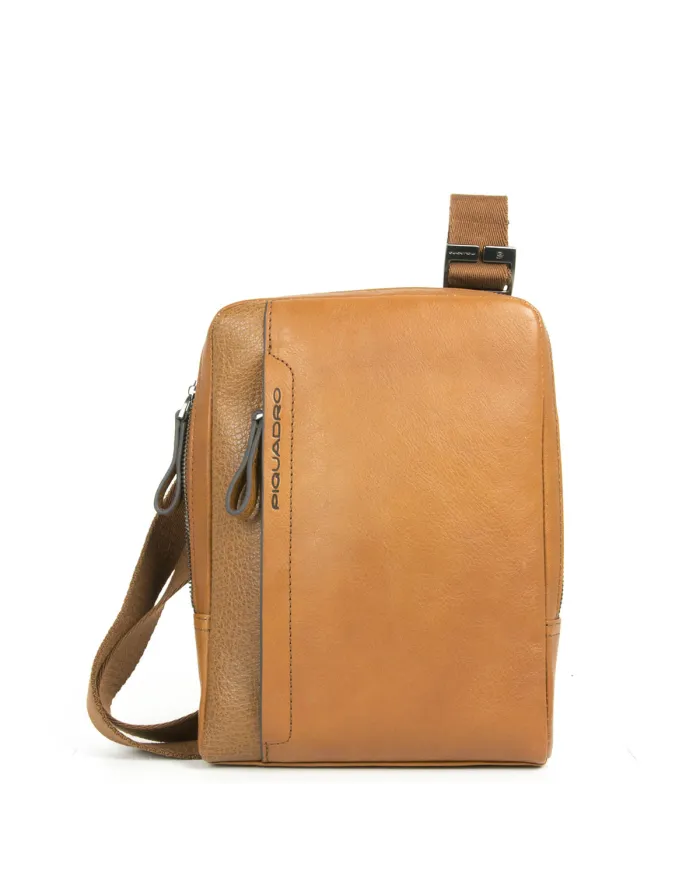Piquadro Borsa uomo in pelle Cuoio