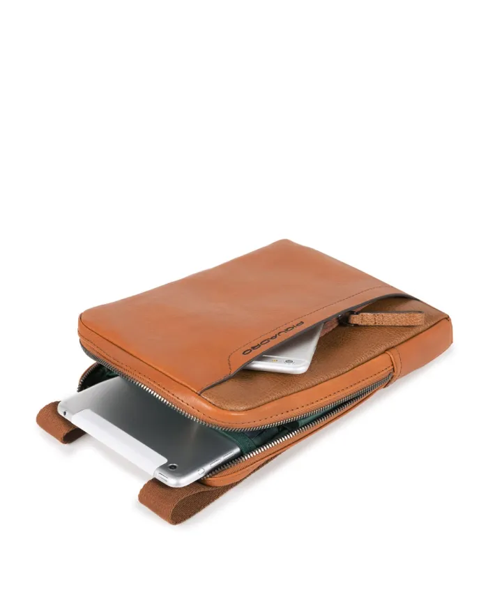 Piquadro Borsa uomo in pelle Cuoio