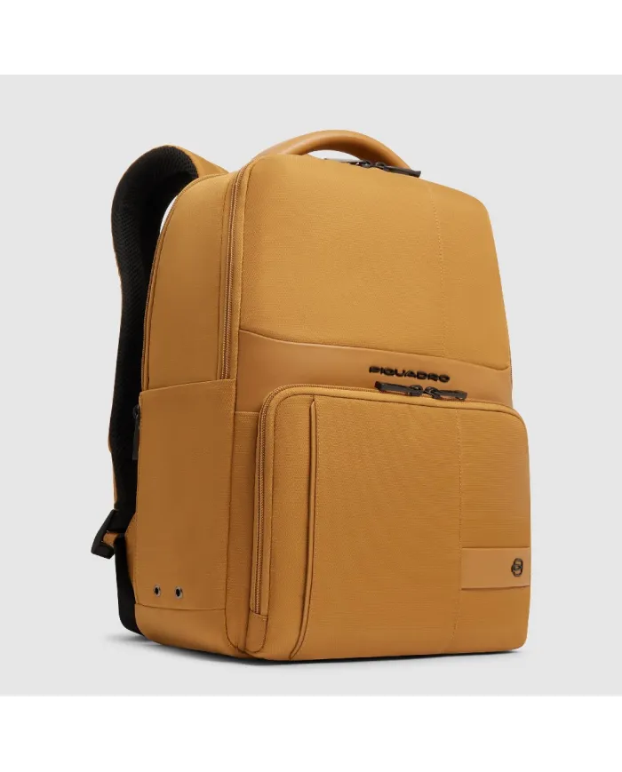 Piquadro Zaino tessuto porta pc 14 Wollem Giallo