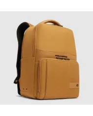 Piquadro Zaino tessuto porta pc 14 Wollem Giallo
