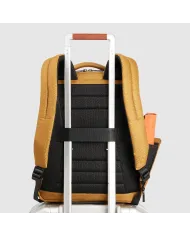 Piquadro Zaino tessuto porta pc 14 Wollem Giallo