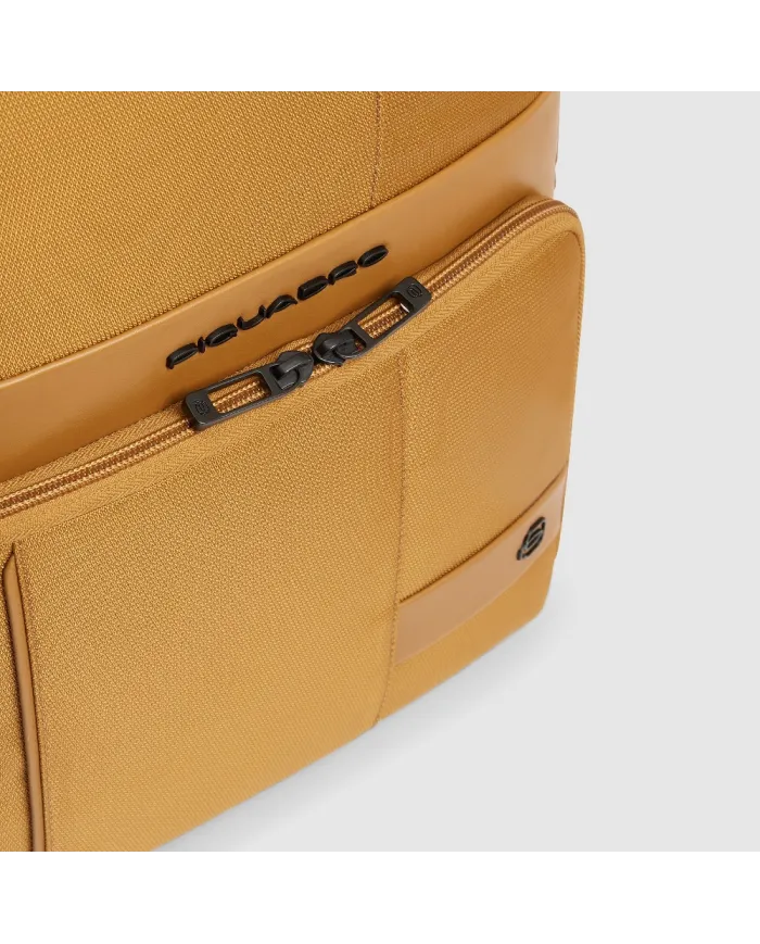 Piquadro Zaino tessuto porta pc 14 Wollem Giallo