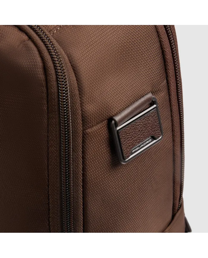 Piquadro Zaino tessuto porta pc 14 Wollem Marrone