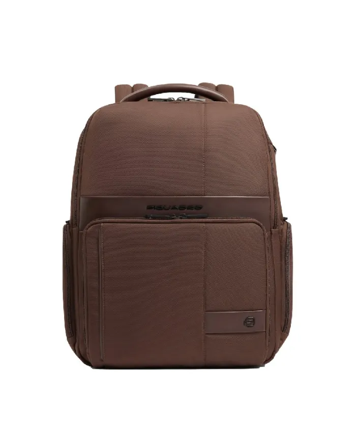 Piquadro Zaino tessuto porta pc 15,6 Wollem Marrone