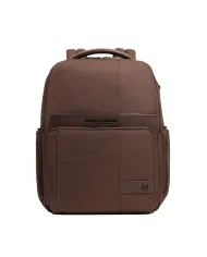 Piquadro Zaino tessuto porta pc 15,6 Wollem Marrone