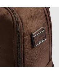 Piquadro Zaino tessuto porta pc 15,6 Wollem Marrone