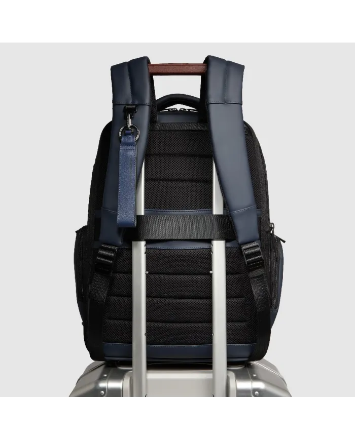 Piquadro Zaino impermeabile per pc 15,6 Blu