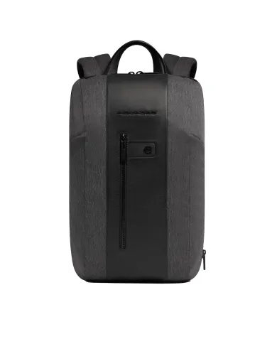 Piquadro Zaino sottile porta pc 15,6" Brief 2 Grigio/Nero