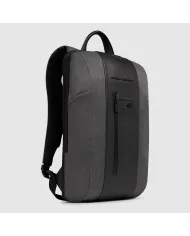 Piquadro Zaino sottile porta pc 15,6" Brief 2 Grigio/Nero